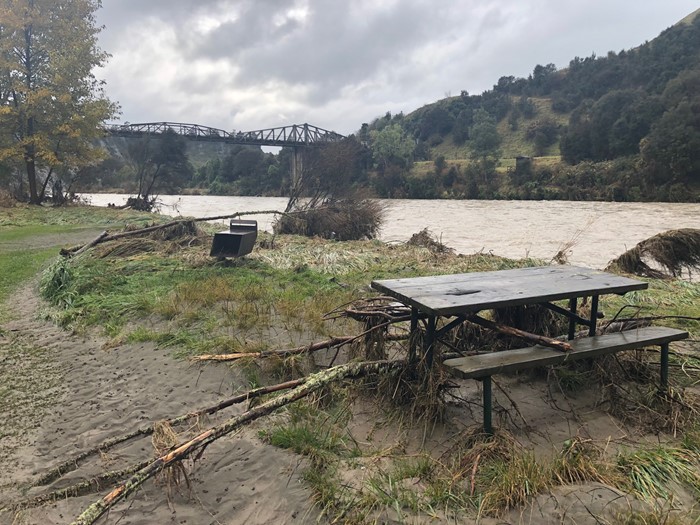 River levels across the region drop