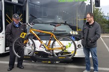 Bike racks available on Palmerston North buses