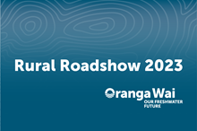 Horizons invites communities to freshwater targets roadshow