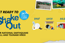 Sign up for ShakeOut to send Manawatū-Whanganui to top of national leaderboard