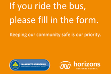 Contact tracing on Horizons Regional Council's passenger transport services