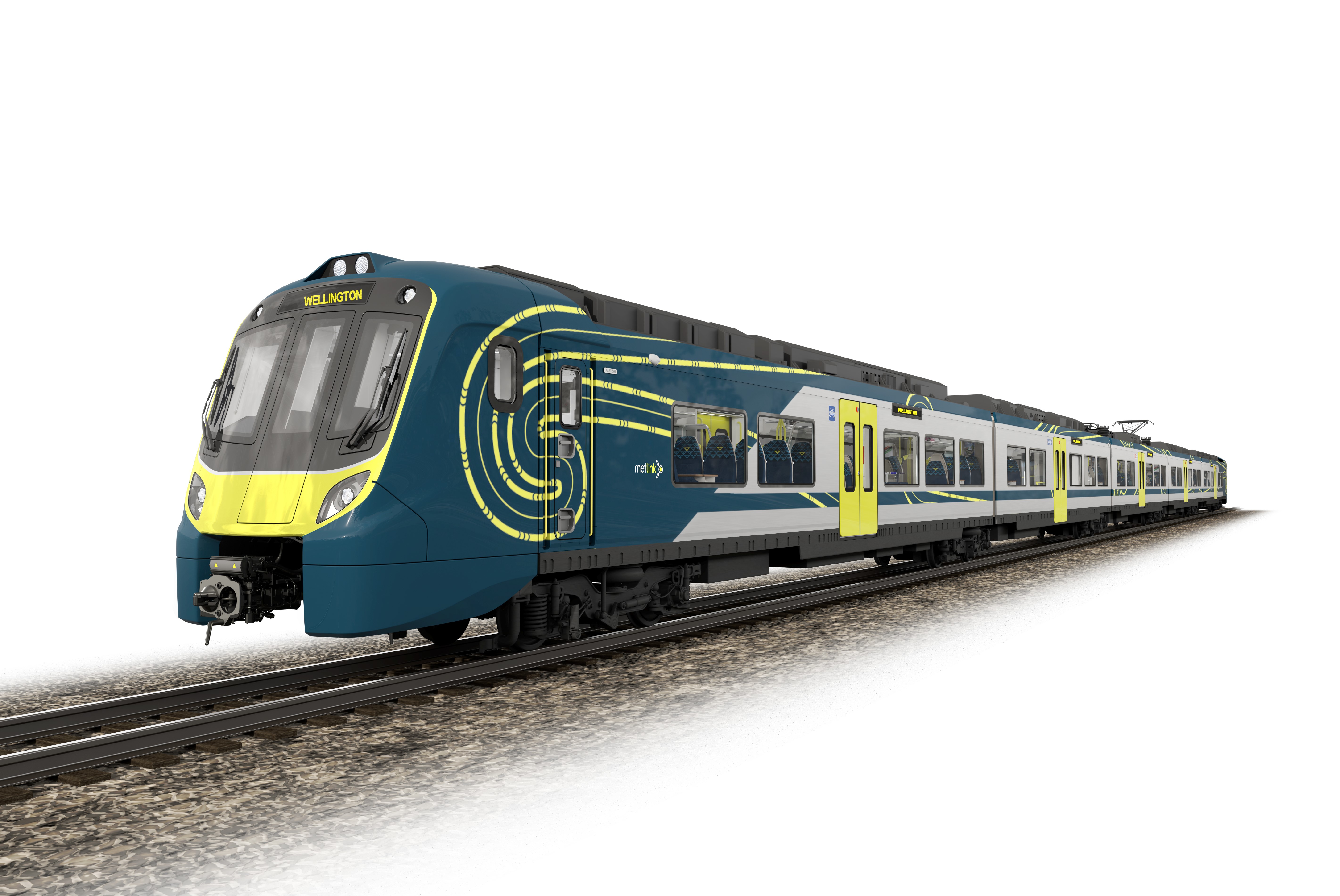 A concept image of the Tūhono train.