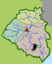 Catchment map