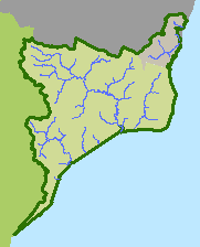 Catchment map