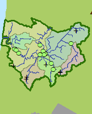 Catchment map