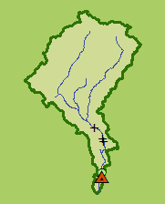 Catchment map