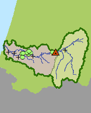 Catchment map