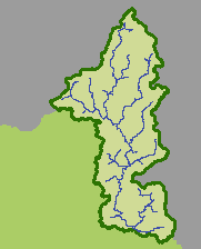 Catchment map