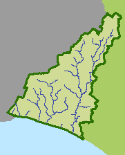 Catchment map
