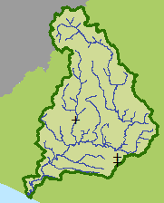 Catchment map