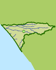 Catchment map