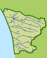Catchment map
