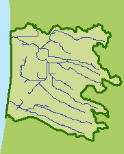 Catchment map
