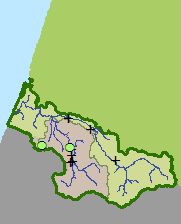 Catchment map