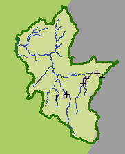 Catchment map