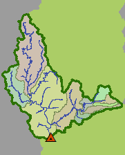 Catchment map